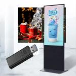 49 Inch Vertical Digital Advertising Machine Capacitive Touch Screen