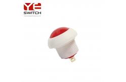 China 12mm Waterproof Push Button Switch Normal Close Electrical Safety Switch 125VAC supplier