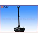 Black Retractable LCD Projector Ceiling Mount Kit for School Auditorium for sale