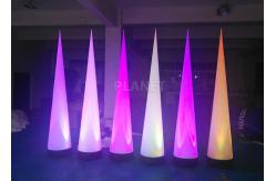 China High Tear Strength Inflatable Cone 100 - 240 V LED Power Long Life Time supplier