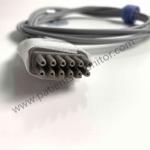 Edan 5 Lead Snap AHA Reusable ECG Cable REF EL05DASY For Edan IT20 Telemetry Ransmitter for sale