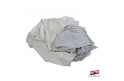 China Drop Waste Second Hand 1kg/Bag 60cm White Cotton Rags supplier