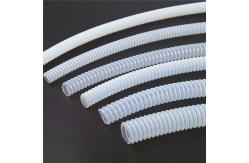 China CLWB DN25 PTFE Convoluted Hose With 304 Stainless Steel Over Braided supplier
