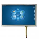 7 Inch Industrial TFT Display 40 Pin 800x480 RGB Interface With Resistive Touch Screen for sale