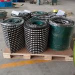 Cn Layer Bonded Ceramic Pulley Lagging Conveyor Drum Lagging for sale