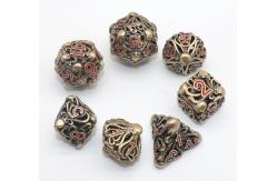 China Durable Handmade Micro DND Dice , Mini Polyhedral Tiny D20 Dice supplier