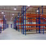 Blue Color Industrial Metal Storage Racks / Steel Warehouse Shelving for sale