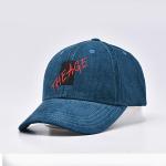 Unisex 3d Embroidered Baseball Hats Cotton Mid Crown Two Tone 6 Panel Baseball Cap for sale