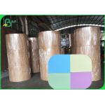 90gsm 120gsm Light Color Woodfree Two-Sided Offset Printed Paper Roll for sale