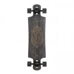 YOBANG OEM Landyachtz Drop Hammer Black Pinecone Longboard Complete Skateboard - 10 x 36.5 for sale