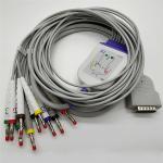 Banana Connector Marquette ECG EKG Adapter Cables 10 Leads for sale