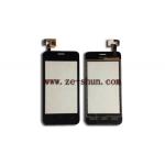Black 4.0 Inch Cellphone Replacement Touch Screens For Huawei Y320 for sale