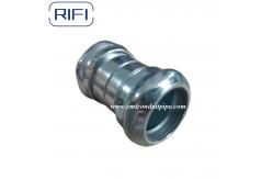 China EMT Galvanized Steel EMT Pipe Fittings Compression Coupling 1/2 To 4 supplier