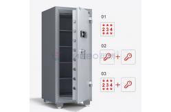 China Thick Steel Safe Box Fire Resistant Safe UL Fire Rating120mins Fire Rated Safe supplier