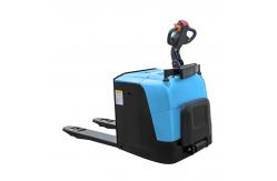 China 2 Ton Load Capacity Stand on Electric Pallet Truck for Material Handling supplier