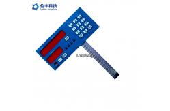 China Metal Dome Flat Membrane Keyboard , Tactile Keypad Membrane Switches Keyboard supplier