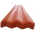 Perforated Aluminium Windbreak Panels Zip Ties Installation Outdoor Protection for sale