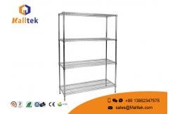 China Metal Multiple Tier Wire Rack Shelving Heavy Duty Adjustable Wire Shelving supplier