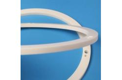 China White Annular Perforated Ceramic Part Ultimate Choice for Industrial supplier