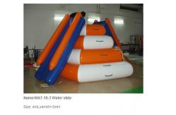 China Inflatable Water games / inflatable water iceberg / climbing tower air tight pvc tarpaulin supplier