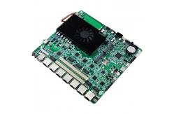 China 6 LAN Network Security Mini Itx Firewall Motherboard Embedded Industrial PC Motherboard supplier