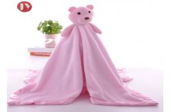 China Wholesale Baby Blankets, Animal Design Baby Blankets With Plush Toys supplier