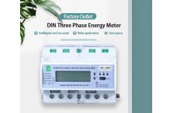 China GPRS GSM Three Phase Prepaid Energy Meter Multi Tariff Meter 220V  RS485 supplier