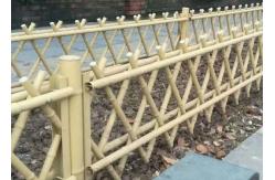 China Durable Faux Bamboo Ranch Fencing For Ultimate Farm Security supplier