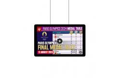 China HD Poster Advertising Screen Digital Signage Hanging 21.5 Inch Advertising Display Machine supplier