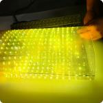 Media Facade Rgb Led Mesh Screen Foldable Intelligent Interactive Light Display