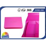 Custom Rectangle Printed Paper Storage Boxes For Shoes Or Garment
