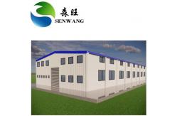 China Steel Hangar Metal Building Construction Professional Punching Processing Service supplier