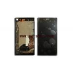 Ultra Complete Black Cell Phone LCD Screen Replacement For Sony XL39 Xperia Z for sale