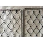 Class 1.4401 X Tend Cable Mesh , AISI316 Flexible SS Rhombus Wire Rope Mesh for sale