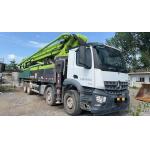 Used 2020 Long Reach 63m Concrete Boom Pump 4 Shaft Number Ideal for Large Construction Sites for sale