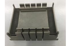 China Custom size Aluminum 6062 CNC Metal Stamping Grey Electric CPU Cooler supplier