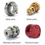 A380 Aluminum CNC Machining Parts AL6063 Clear Anodized