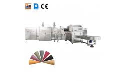 China 107 Plates Ice Cream Cone Baking Machine Stainless Steel Cone Maker supplier
