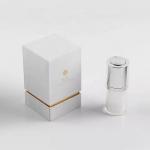 Custom Black White Cosmetic Perfume Vial Perfume Packaging Box Design Templates
