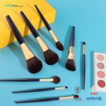 OEM 8PCS Cosmetic Makeup Brush Set Eco Friendly Professional Travel With Wooden Handle for sale