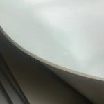 2.0mm Silicon fabric for Gangway meet with fire resistance EN45545 HL3 with 5 layers for sale
