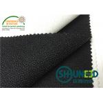 100% Polyester Bonded Interlining , Bump Interlining For Garments