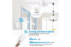 China Humidity ≤85% RH Wireless Remote Control Switch White 2A Homekit Physical Button supplier