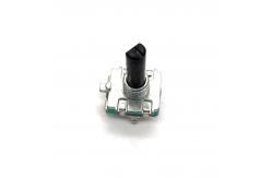 China Black EC16 Switch Rotary Encoder Button DC250V Plastic Shaft supplier