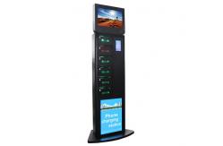 China Remote Advertising Multi Languages Mobile Phone Charging station 6 Digital Lockers supplier
