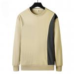 Windproof Cotton Blank Oversized Sweatshirts Crew Neck Regular Sleeve