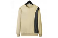 China Windproof Cotton Blank Oversized Sweatshirts Crew Neck Regular Sleeve supplier