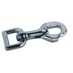Zinc diecast round eye swivel thumbnail snap hook