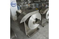 China 380V Three Phase Commercial Vegetable Cutter , Manual Potato Chips Cutting Machine supplier