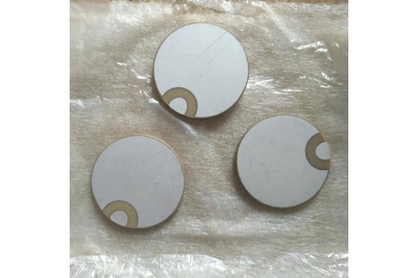 30x2MM Piezo Ceramic Plate For Ultrasonic Sensors / Vibration Equipment